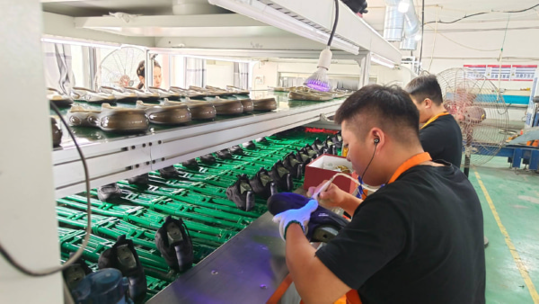 QA Team on Factory Floor