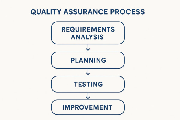 Quality Assurance Process Diagra